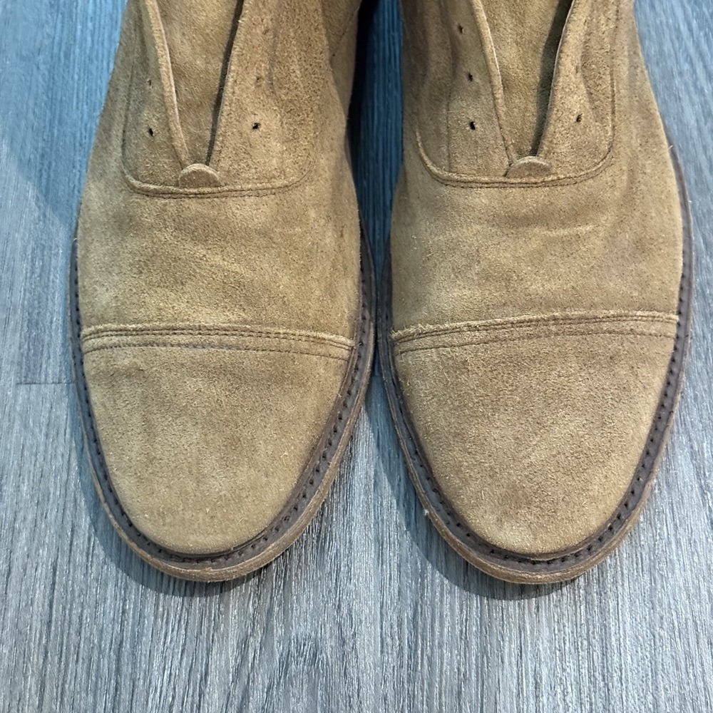 Frye Paul Lace UP Chukka Boots Faded Brown Mens 8 D Made In Mexico - Picture 5 of 11
